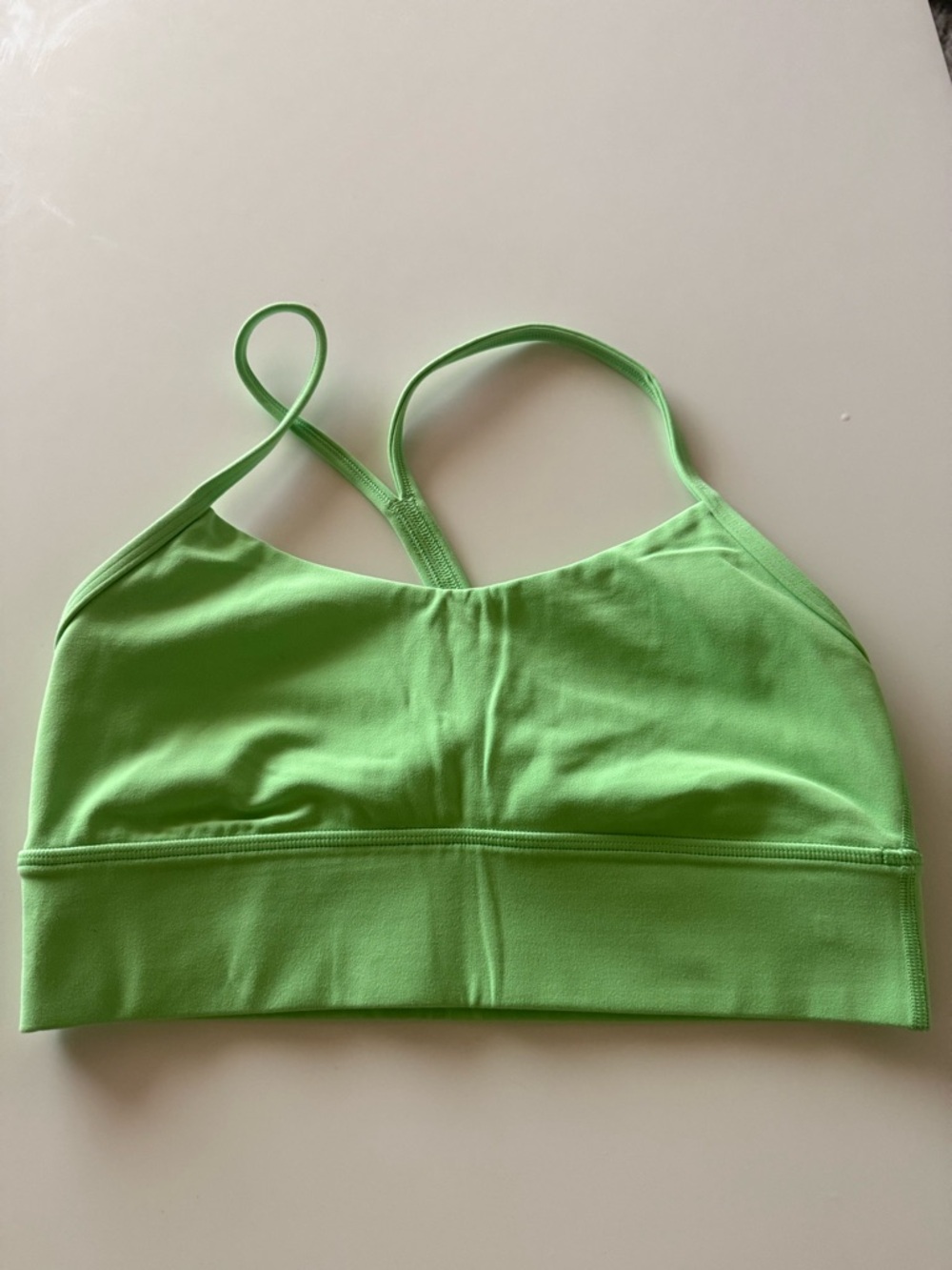Lululemon Flow Y Bra Longline Size 8